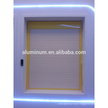 aluminium automatic rolling shutter window